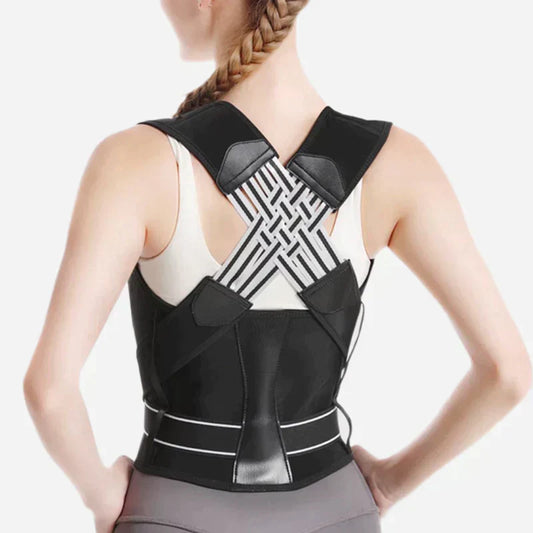 Adjustable Posture Support Brace for Everyday Back and Shoulder Alignment