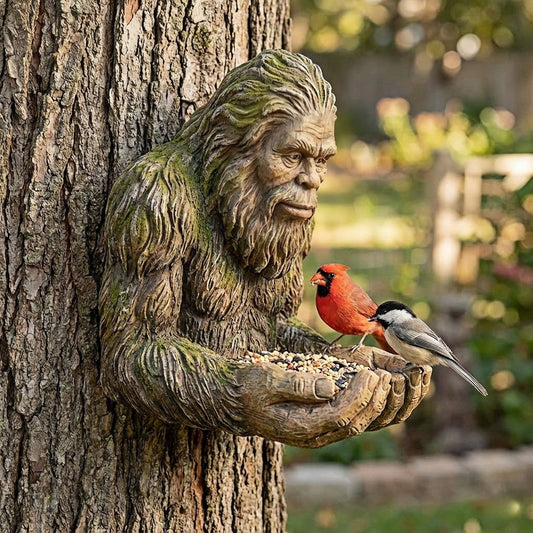 Sasquatch Bird Feeder – Whimsical Outdoor Garden Decor
