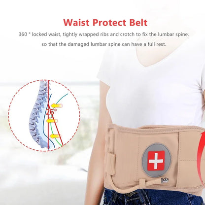 Inflatable Decompression Belt with Electric Pump for Back Pain Relief