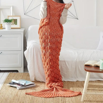 CoralWave – Cozy Mermaid Blanket
