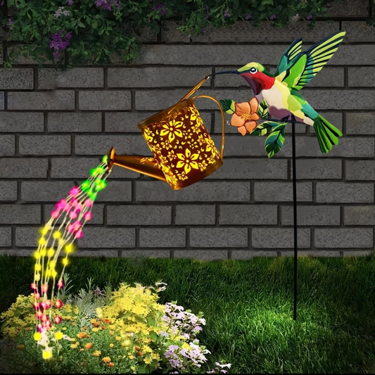 Solar Pathway Light with Automatic Dusk Sensor and 14-Hour Runtime