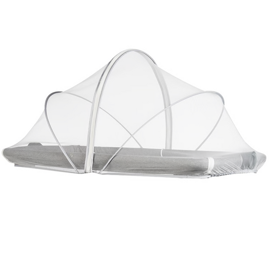 Foldable Mosquito Net for Cribs and Bassinets with Pop Up Mesh Design