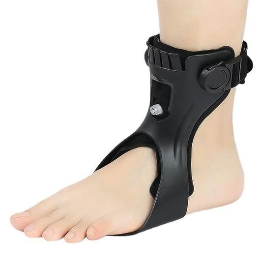Foot Drop Brace with Adjustable Strap System and Non-Slip Base