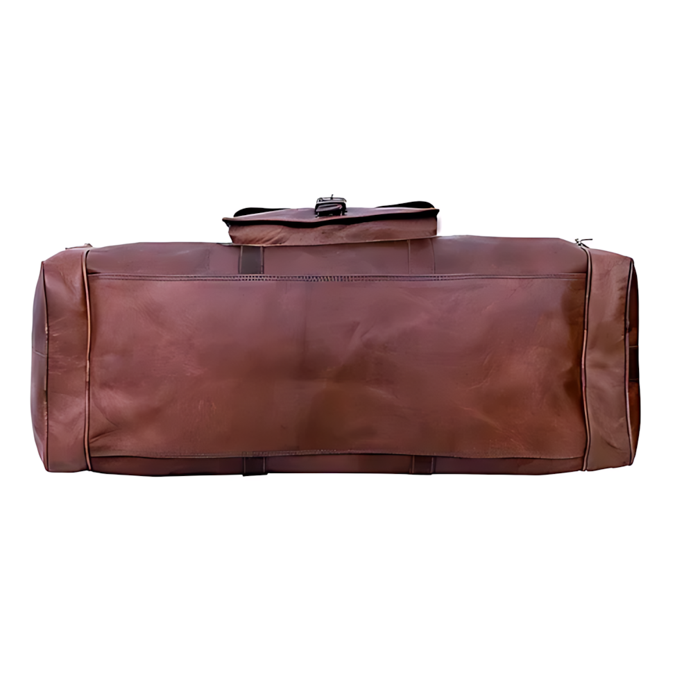 Sherry Leather Duffel Bag for Men, Genuine Leather Travel Bag